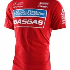 Troy Lee Designs Shirts Troy Lee Gas Gas Team T-Shirt -Casual Clothing Sales Store troy lee gas gas team t shirt black 4
