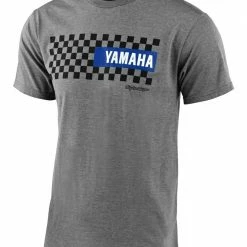 Troy Lee Designs Shirts Troy Lee Yamaha Checkers T-Shirt -Casual Clothing Sales Store troy lee yamaha checkers t shirt 2
