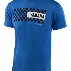 Troy Lee Designs Shirts Troy Lee Yamaha Checkers T-Shirt -Casual Clothing Sales Store troy lee yamaha checkers t shirt 4
