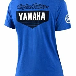 Troy Lee Designs Shirts Troy Lee Yamaha L4 Women's T-Shirt -Casual Clothing Sales Store troy lee yamaha l4 womens t shirt 3
